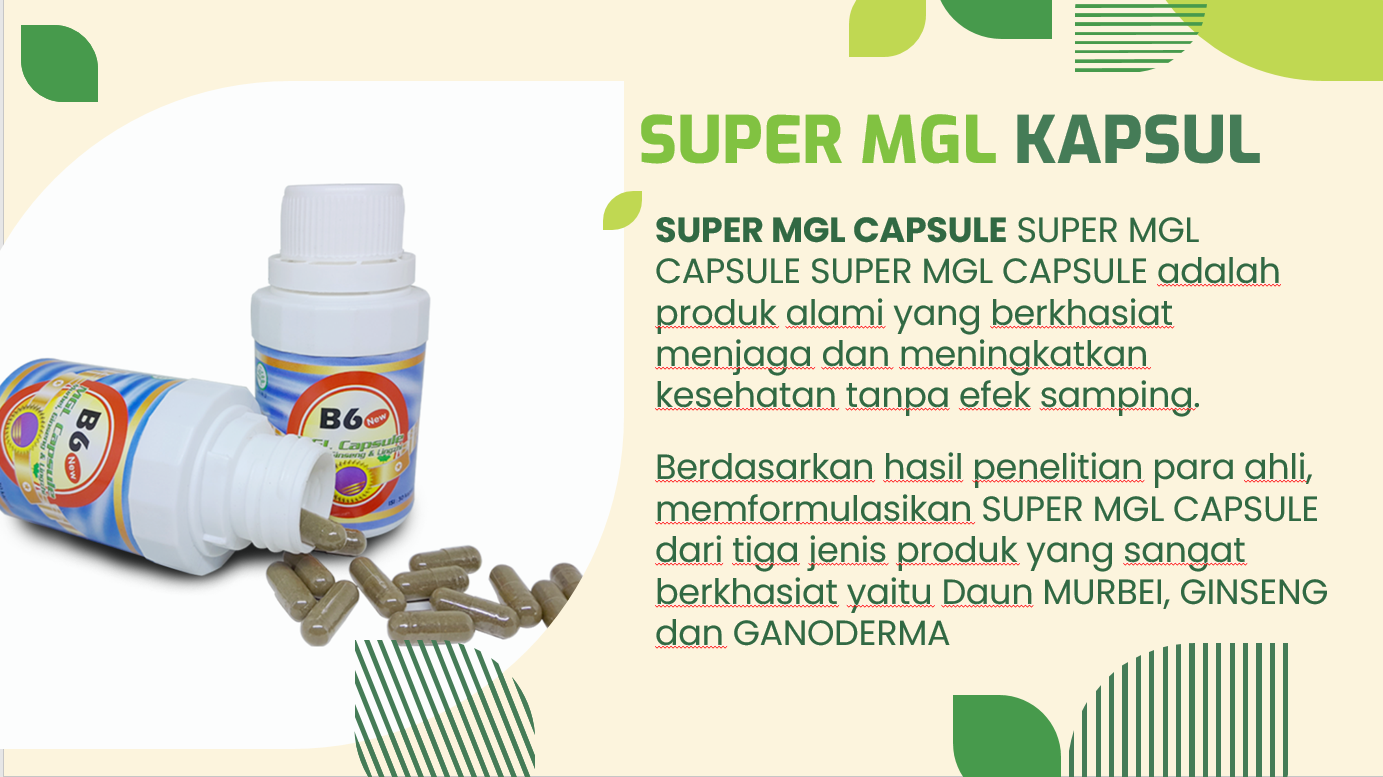 Produk Herbal Super MGL Capsule
